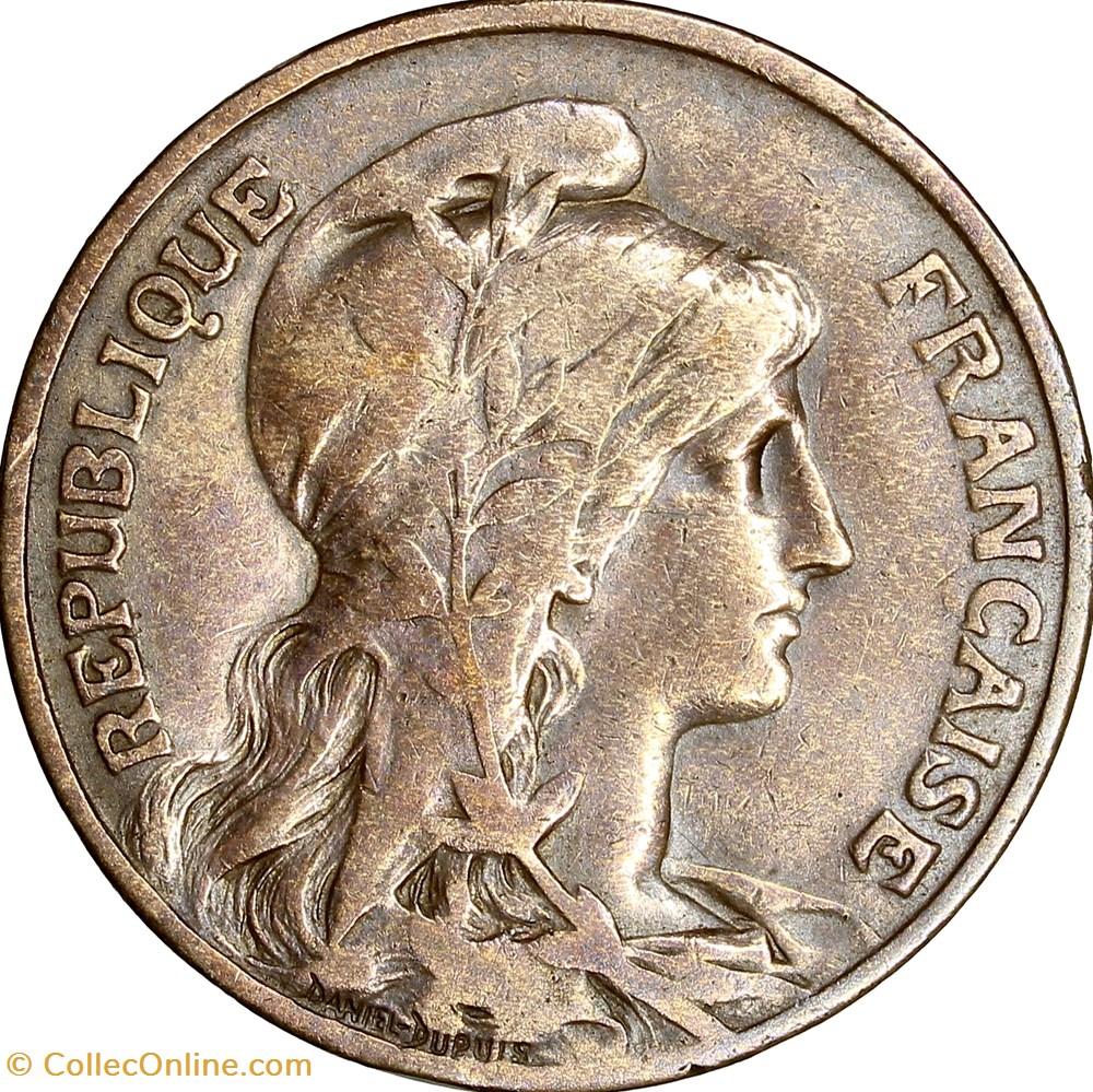 monnaies france modernes 10 centimes daniel dupuis iiie republique 1909