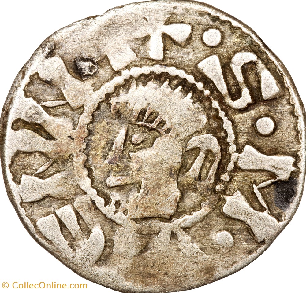 monnaies europe medievale france feodales denier anonyme de archeveche de vienne c 1200 1250 vienne