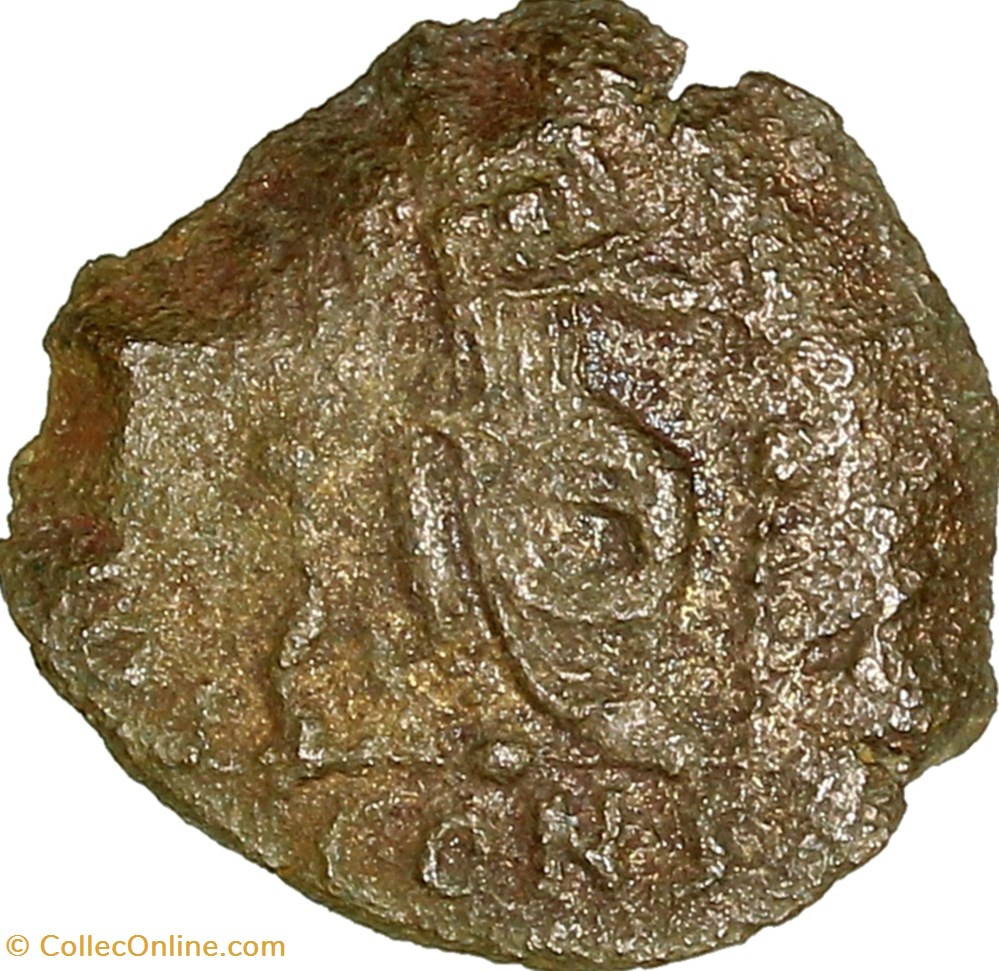 Nummus début Ve siècle, Constantinople, 401-403, Constantinople monnaies antiques romaines republicaines imperiales nummus debut ve siecle constantinople 401 403 constantinople