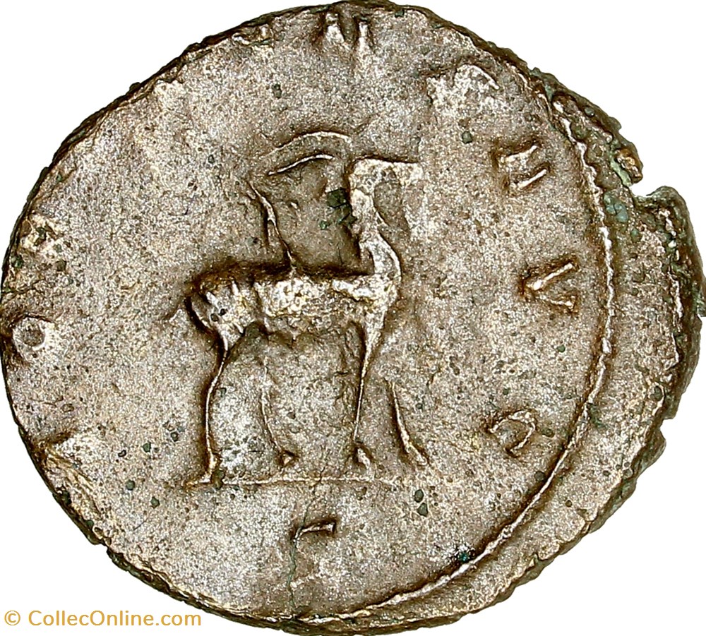 monnaies antiques romaines imperiales et republicaines antoninien de gallien chevre 267 268 rome
