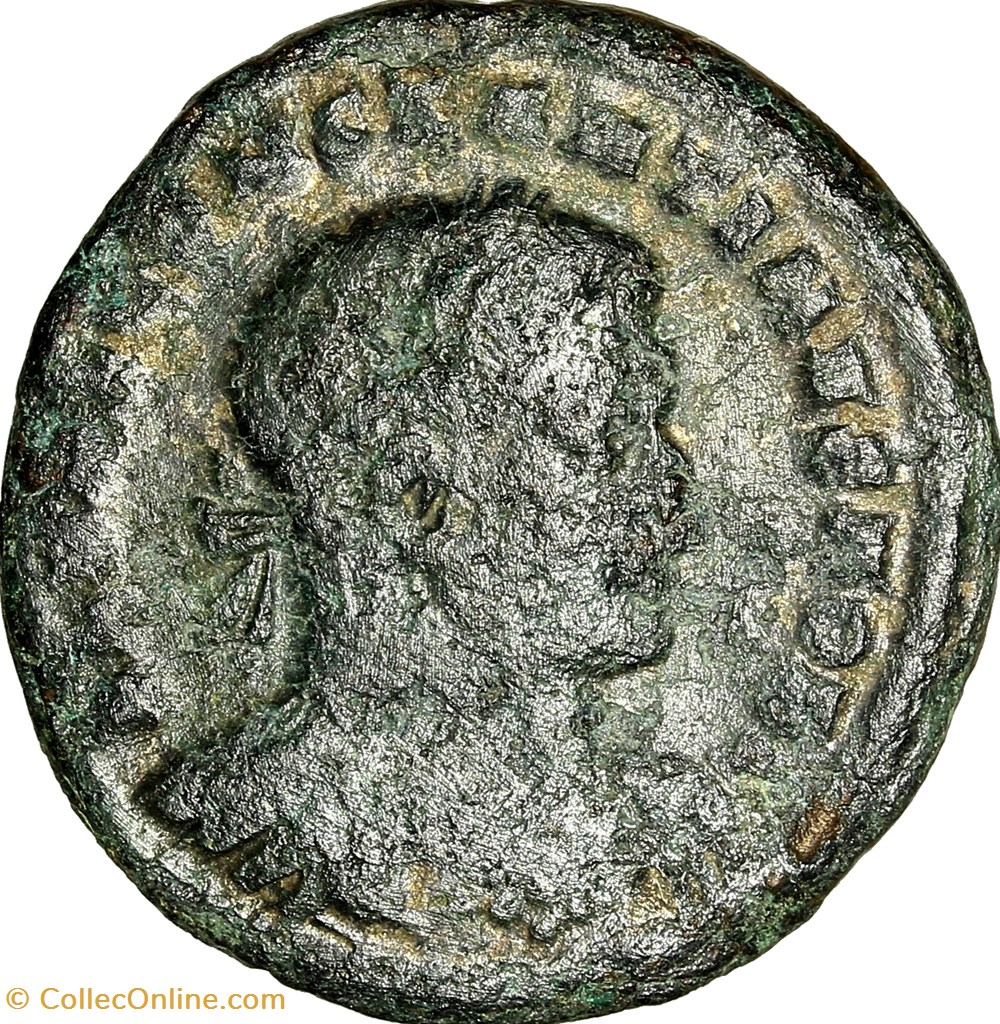 monnaies antiques romaines imperiales republicaines follis de constantin ier cesar genius ete 307 treves