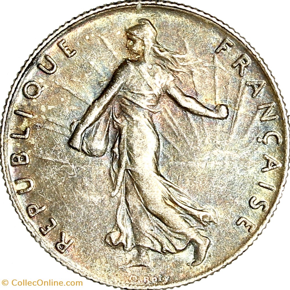 50 centimes Semeuse, IIIe République, 1914 monnaies monde france 50 centimes semeuse iiie republique 1914