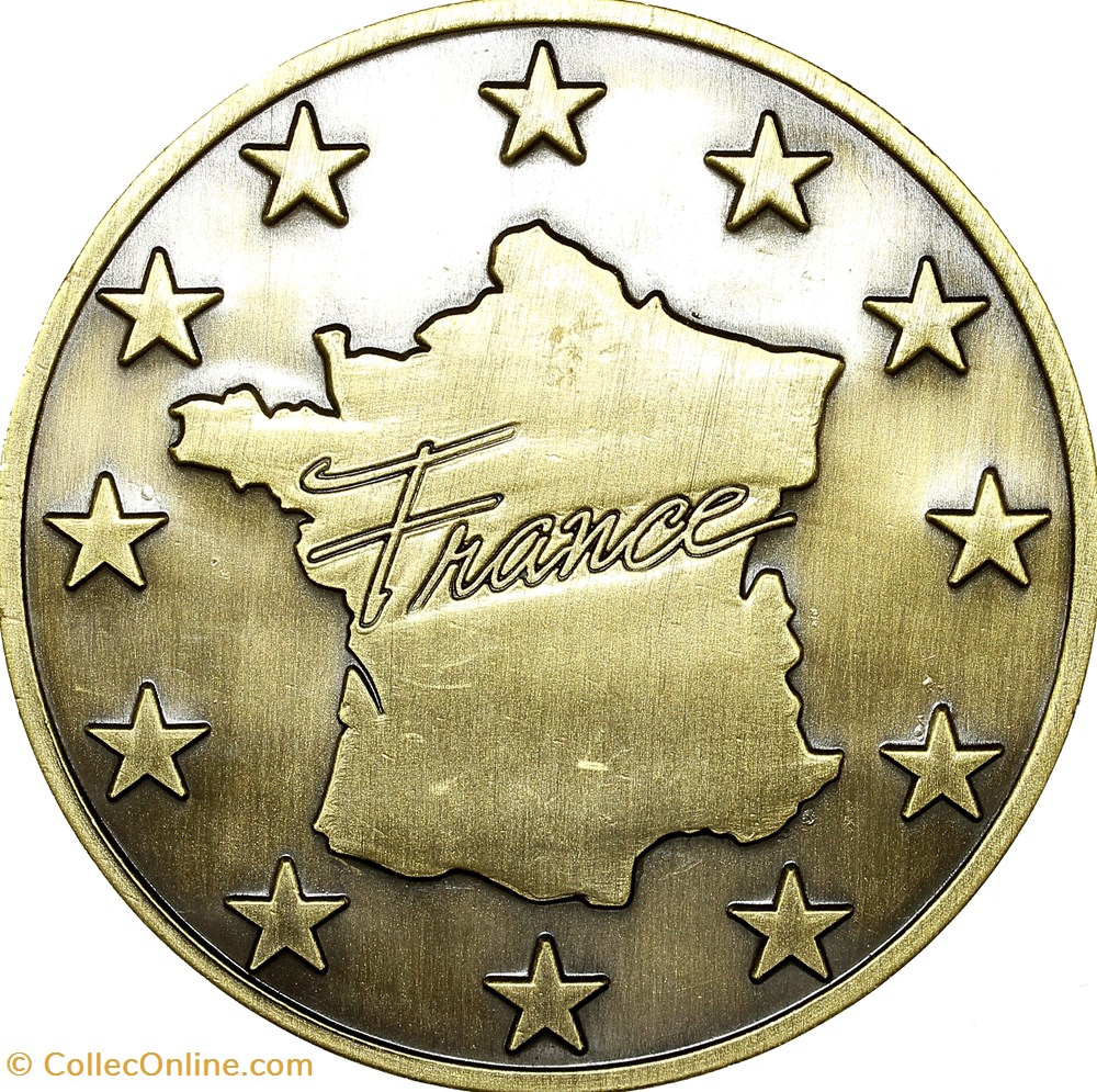 Médaille des châteaux de la Loire, 2015 medailles france medaille des chateaux de la loire 2015