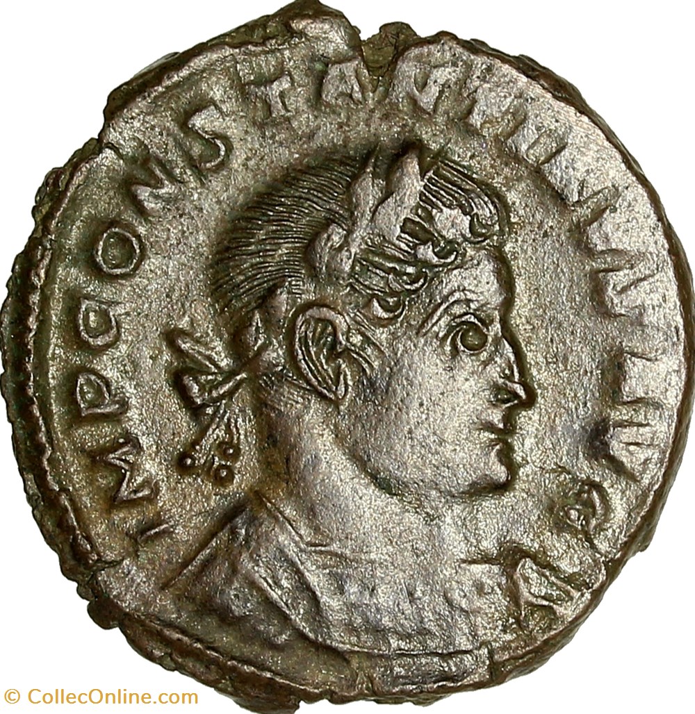 Follis de Constantin Ier, Sol, 316, Trèves monnaies antiques romaines imperiales et republicaines follis de constantin ier sol 316 treves