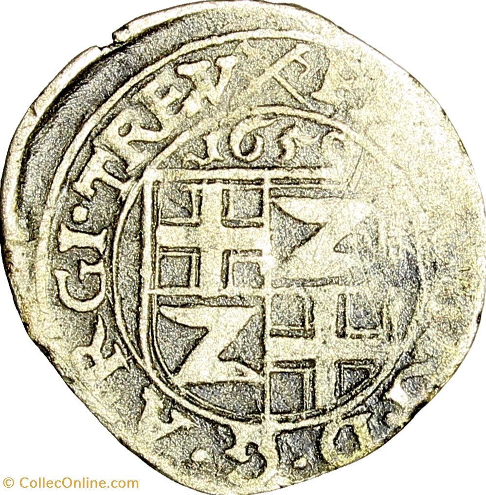 Albus de Philippe-Christophe de Sötern, 1650, Trèves monnaies europe medievale saint empire romain germanique albus de philippe christophe de sotern 1650 treves