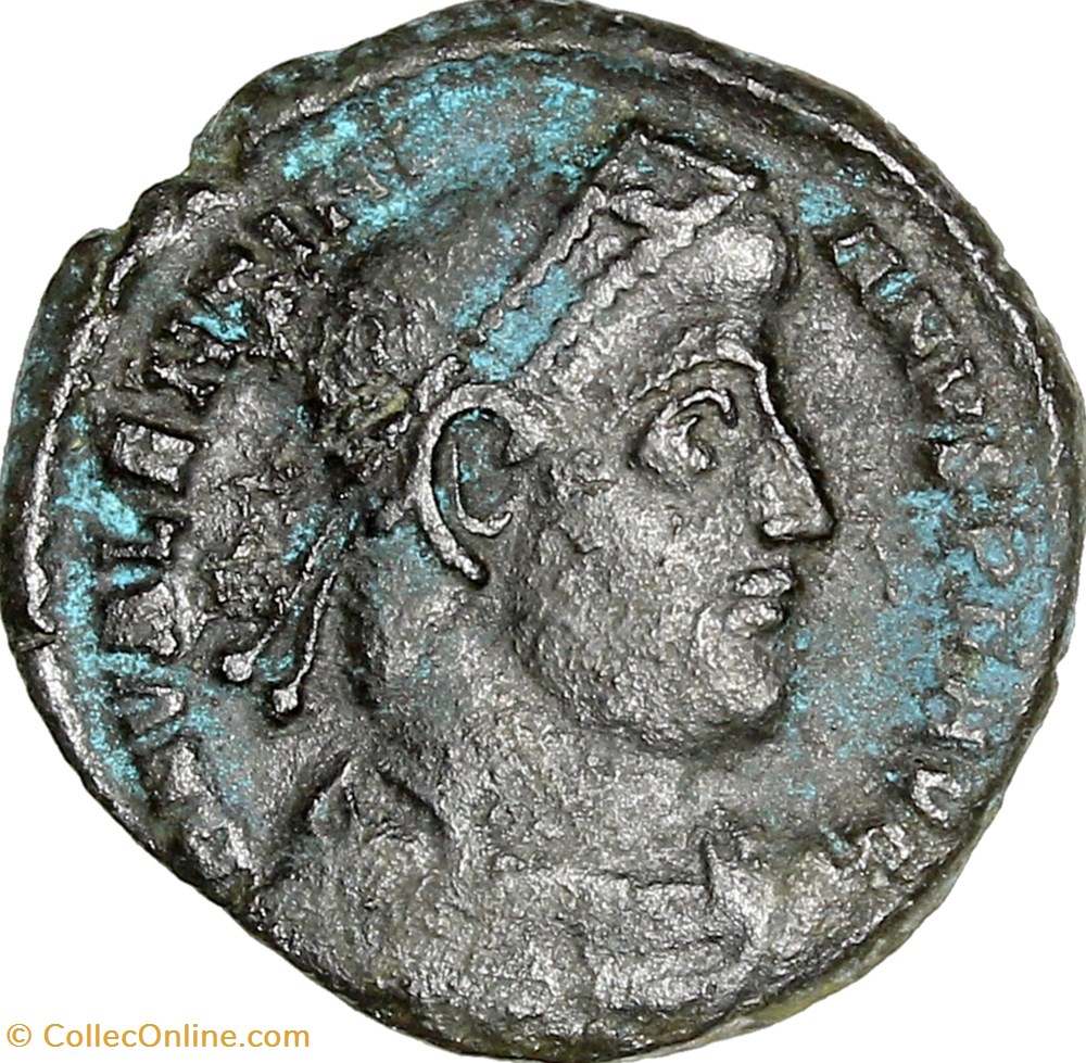 Nummus de Valentinien Ier, Securitas Reipublicae, 364-375, atelier indéterminé monnaies antiques romaines republicaines imperiales nummus de valentinien ier securitas reipublicae 364 375 atelier indetermine