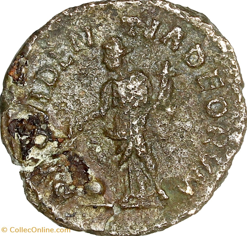 monnaies antiques romaines imperiales republicaines denier de geta providentia 210 212 rome
