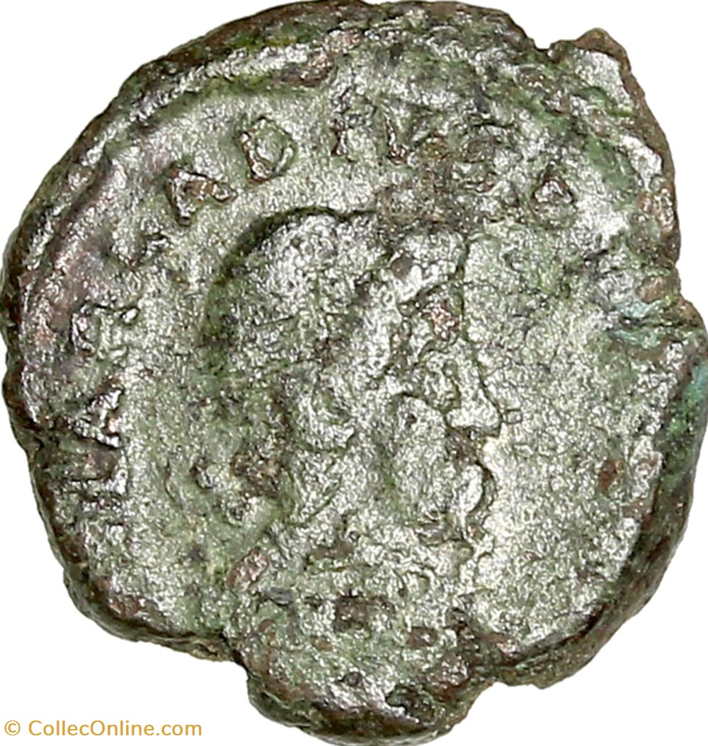 Nummus d'Arcadius, Victoria, 388-392, Constantinople monnaies antiques romaines imperiales et republicaines nummus arcadius victoria 388 392 constantinople