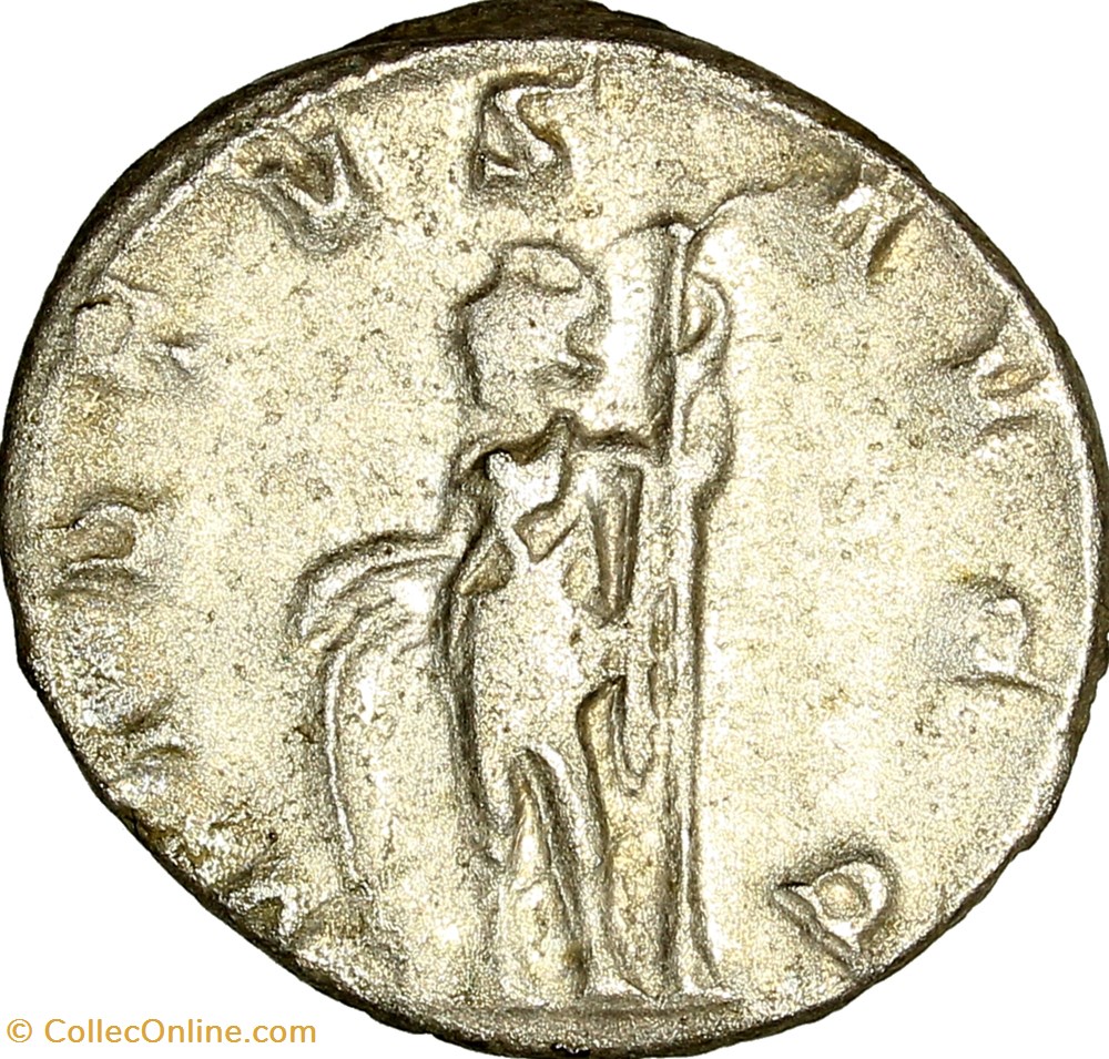monnaies antiques romaines imperiales et republicaines antoninien de gallien virtus automne 253 debut 254 rome