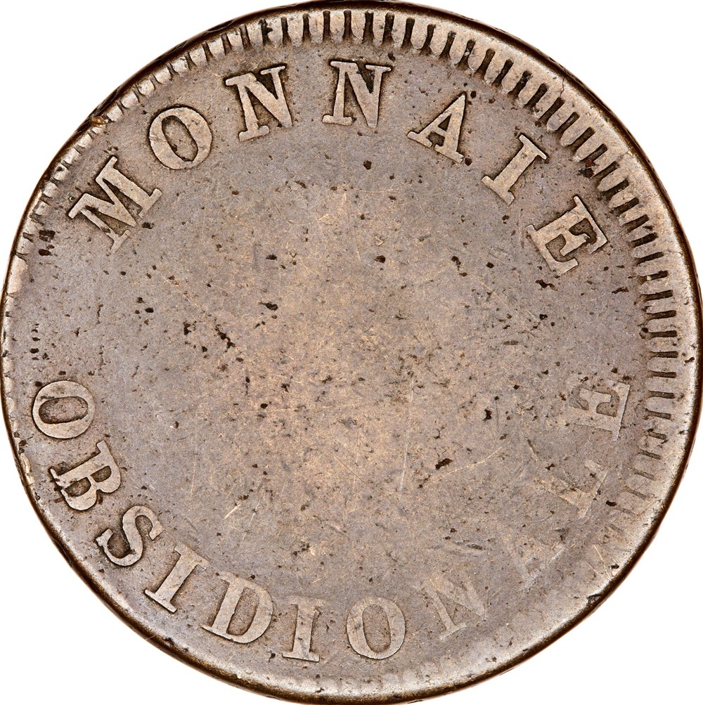 5 centimes d'Anvers à l'N, Napoléon Ier, 1814V, Anvers, atelier de Wolschot monnaies monde france 5 centimes anvers a n napoleon ier 1814v anvers atelier de wolschot