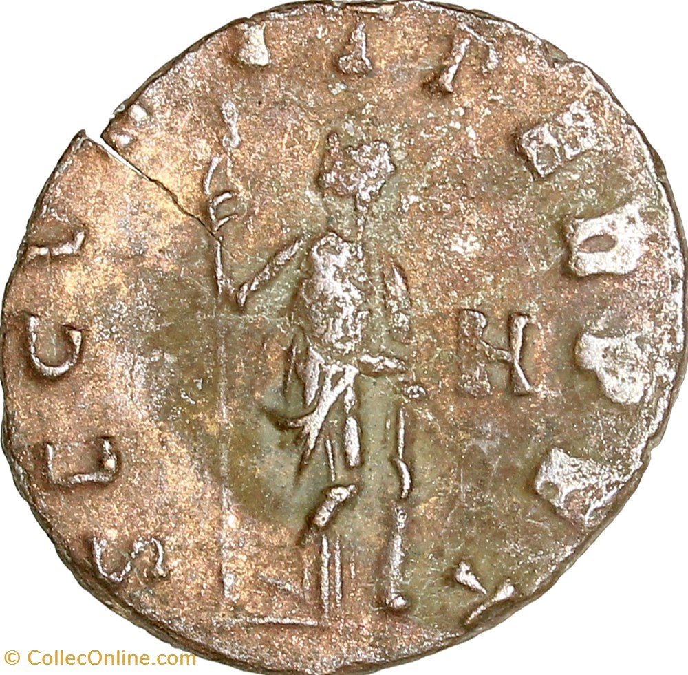 Antoninien de Gallien, Securitas, 265-266, Rome monnaies antiques romaines imperiales et republicaines antoninien de gallien securitas 265 266 rome