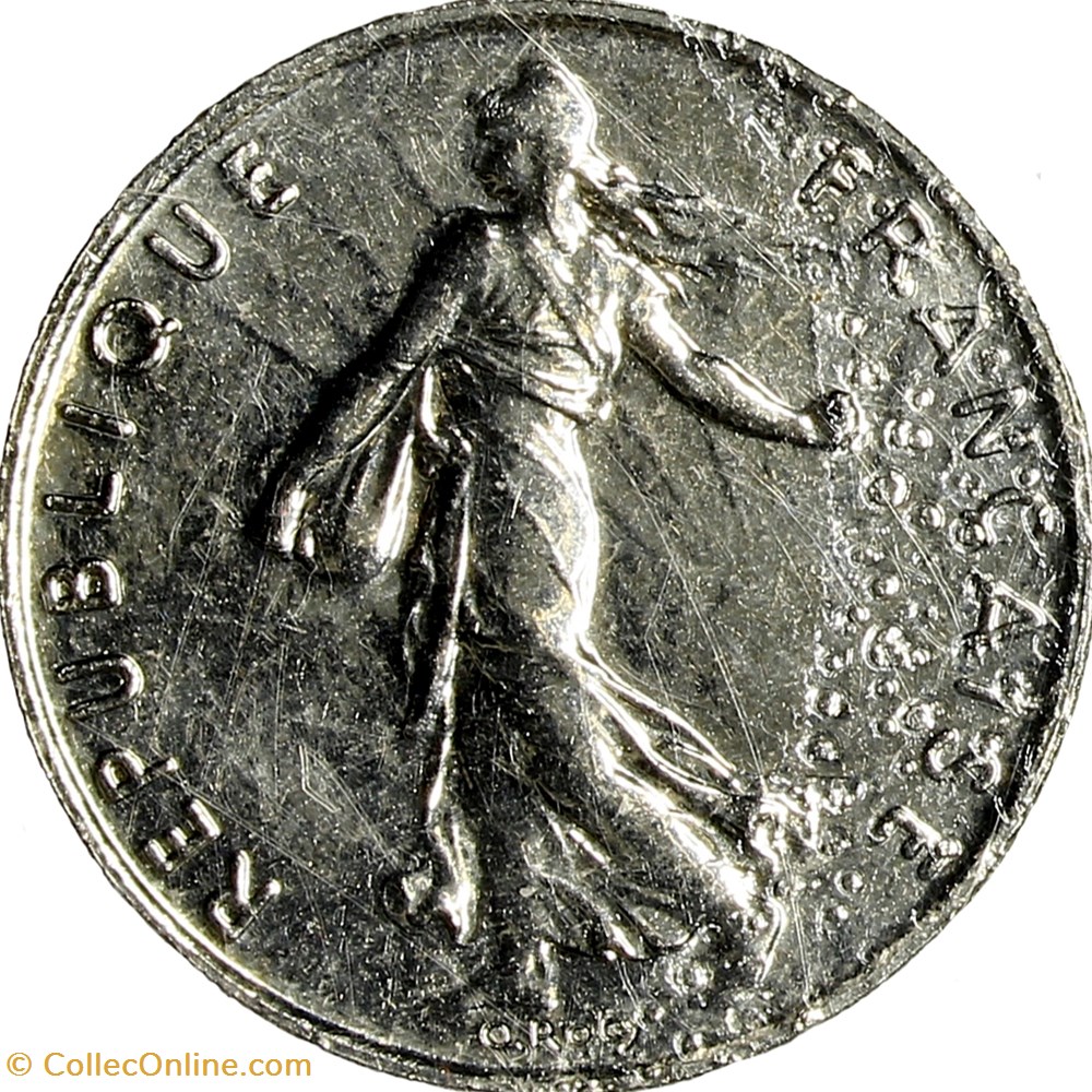 1/2 franc Semeuse, BU, 2001 monnaies monde france 1 2 franc semeuse bu 2001