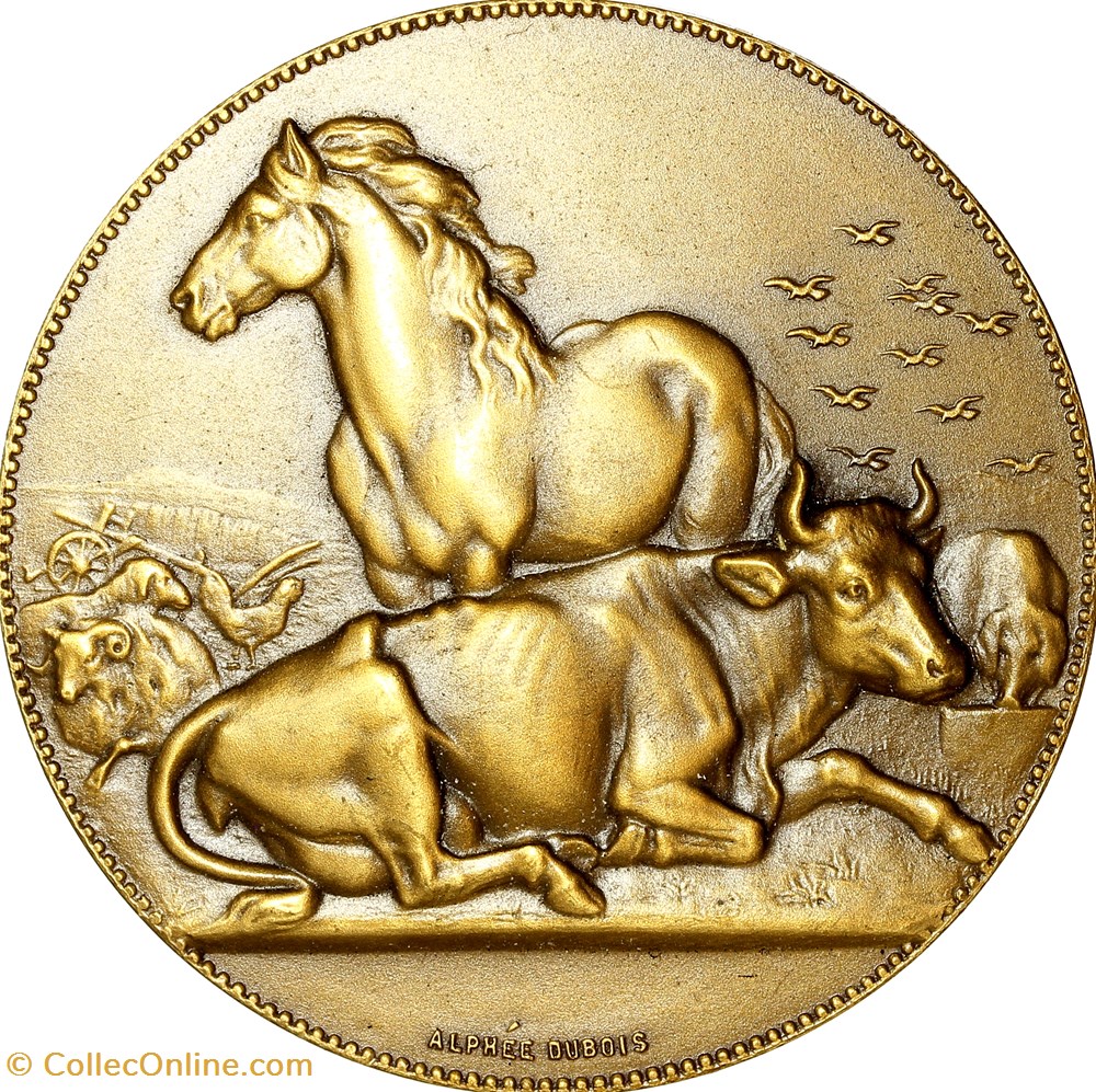 medailles france medaille de recompense agricole date indeterminee