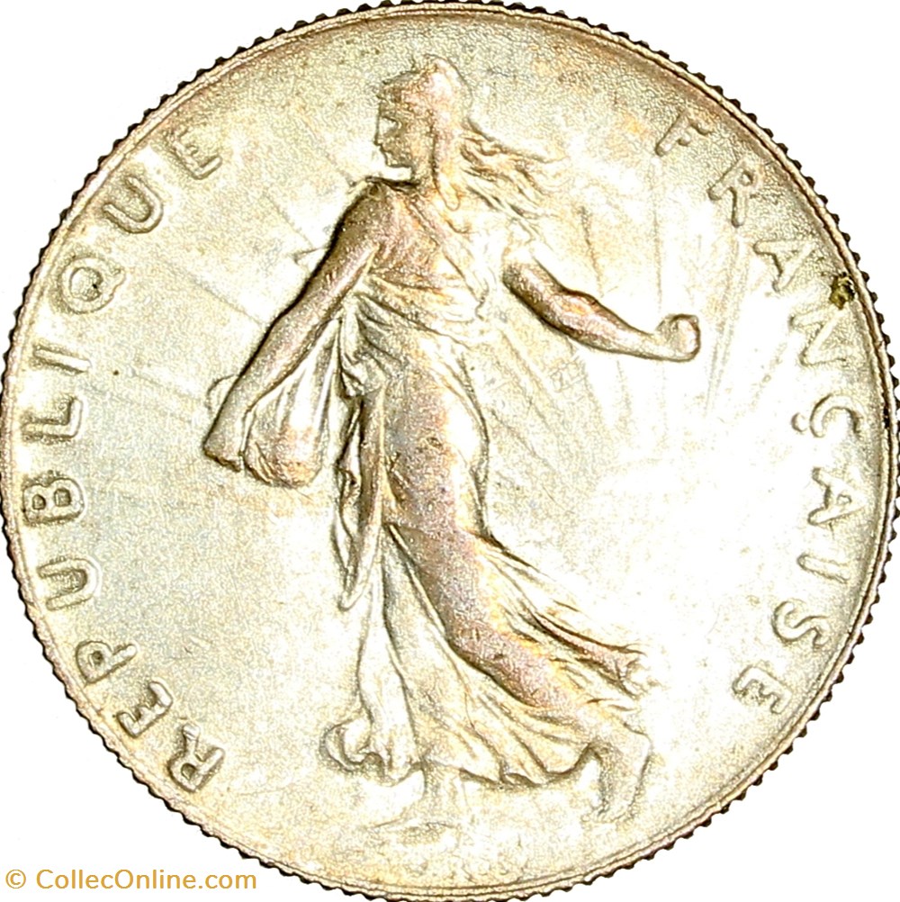 50 centimes Semeuse, IIIe République, 1916 monnaies monde france 50 centimes semeuse iiie republique 1916