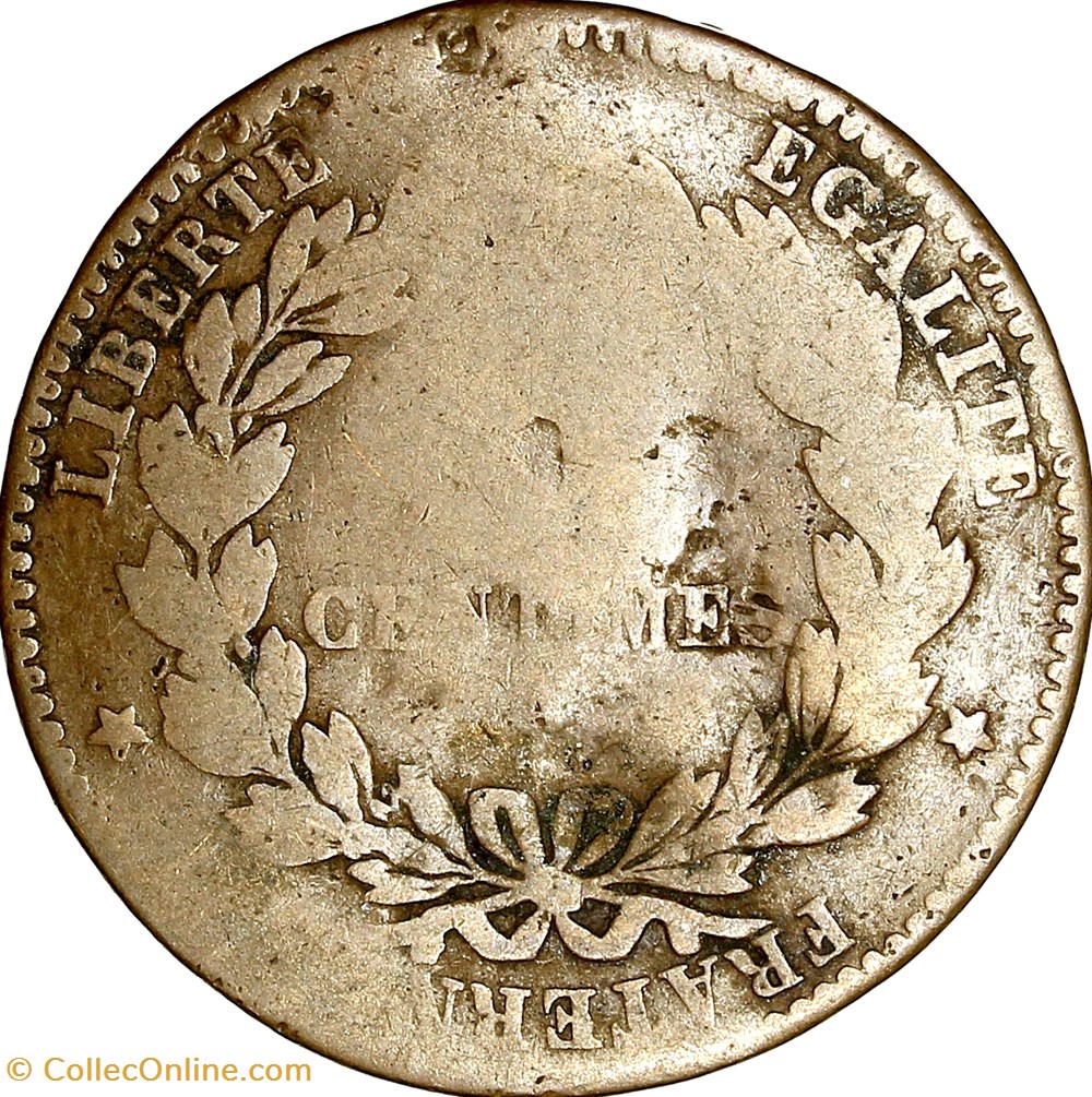 5 centimes Cérès, IIIe République, 1876, Paris monnaies monde france 5 centimes ceres iiie republique 1876 paris
