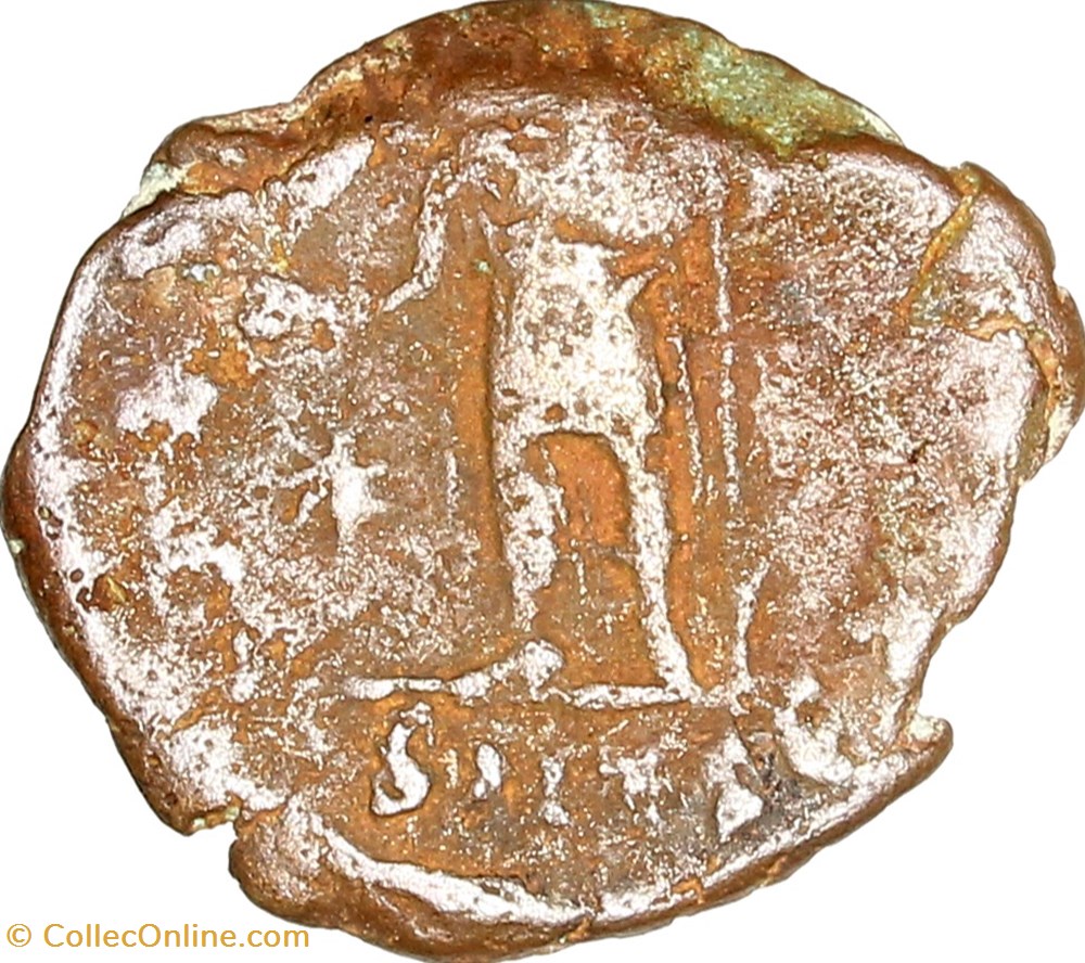Maiorina réduite de Julien II césar, Julien II, 355-361, Thessalonique monnaies antiques romaines imperiales et republicaines maiorina reduite de julien ii cesar julien ii 355 361 thessalonique