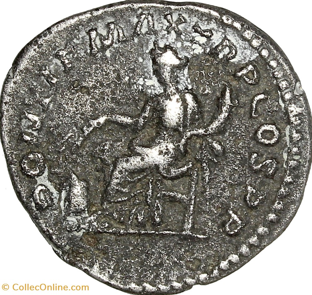 monnaies antiques romaines imperiales et republicaines denier de macrin annona juil 217 mars 218 rome