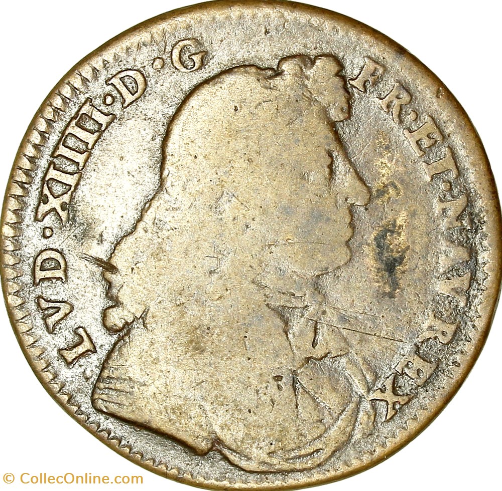 Jeton Louis XIV - Bâtiments du Roi, 1673 monnaies jetons mereaux jeton louis xiv batiments du roi 1673