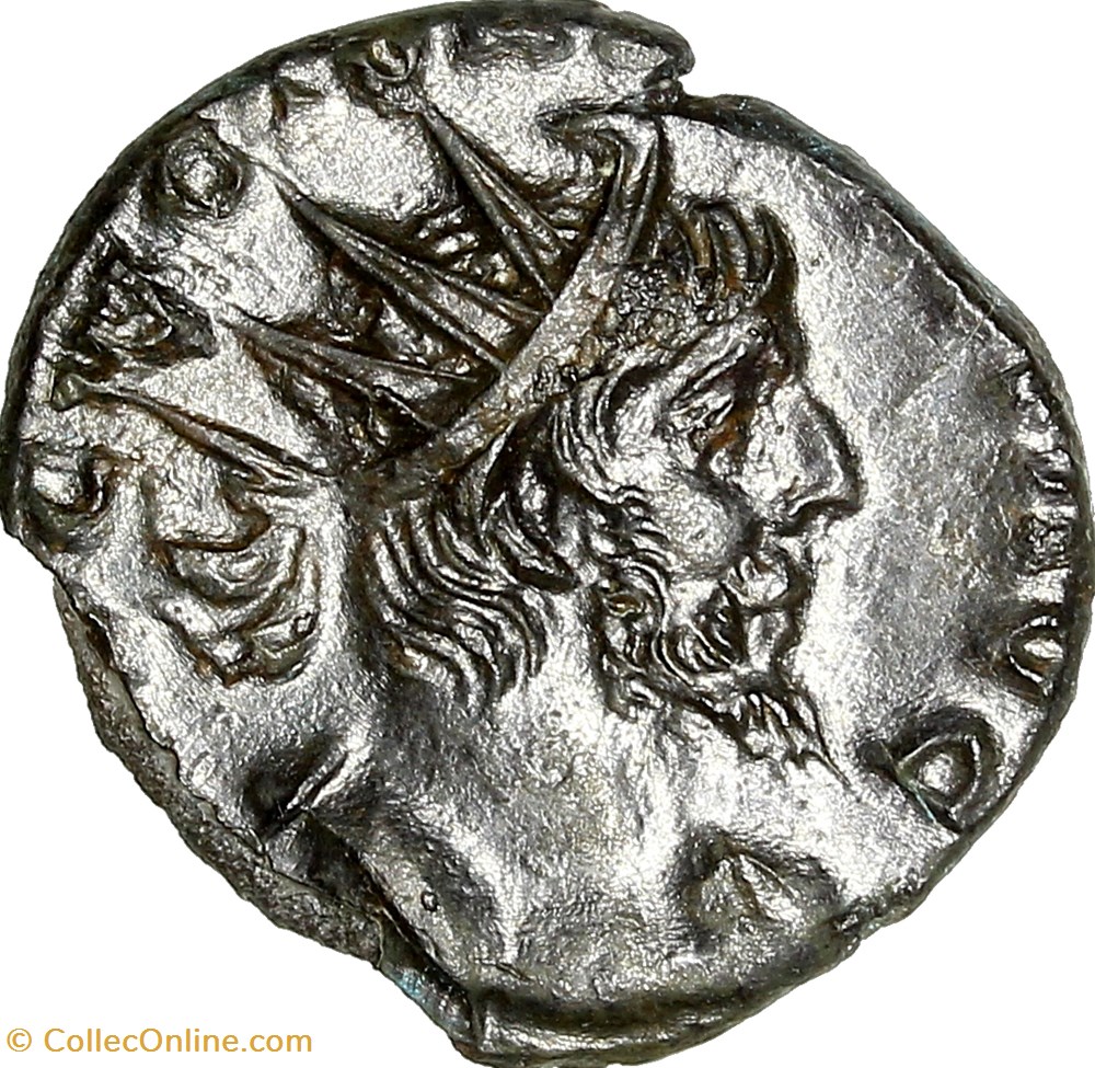 monnaies antiques romaines imperiales et republicaines antoninien de victorin providentia 271 treves