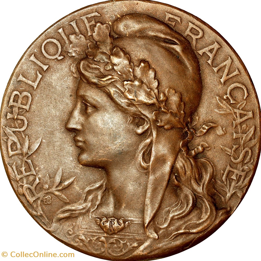 medailles france medaille de la societe mixte de tir de chalon sur saone 1900 1939