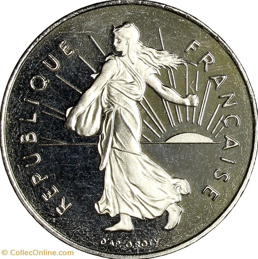 1 franc Semeuse, BE, 2001 monnaies monde france 1 franc semeuse be 2001