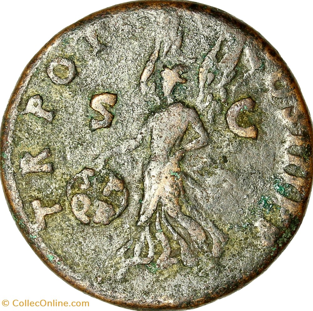 monnaies antiques romaines imperiales et republicaines as de trajan victoire victoria 100 rome