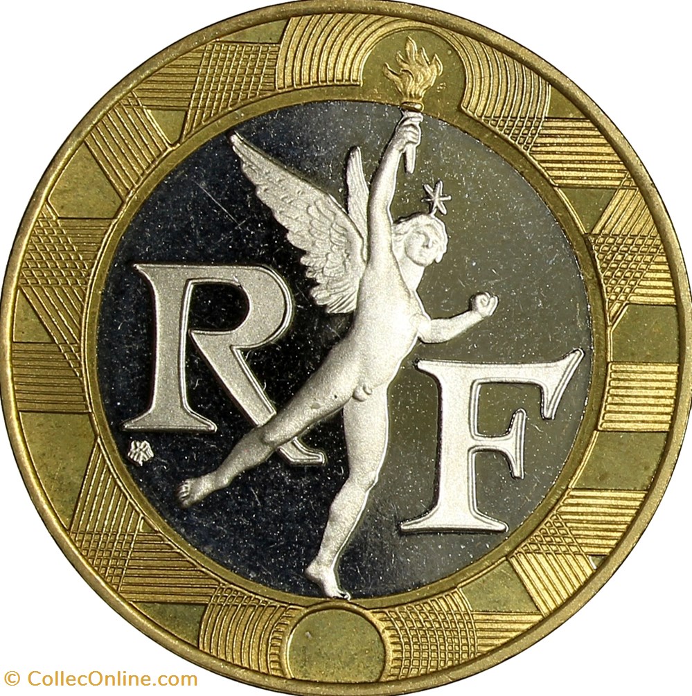 10 francs Génie de la Bastille, BE, 2001 monnaies monde france 10 francs genie de la bastille be 2001