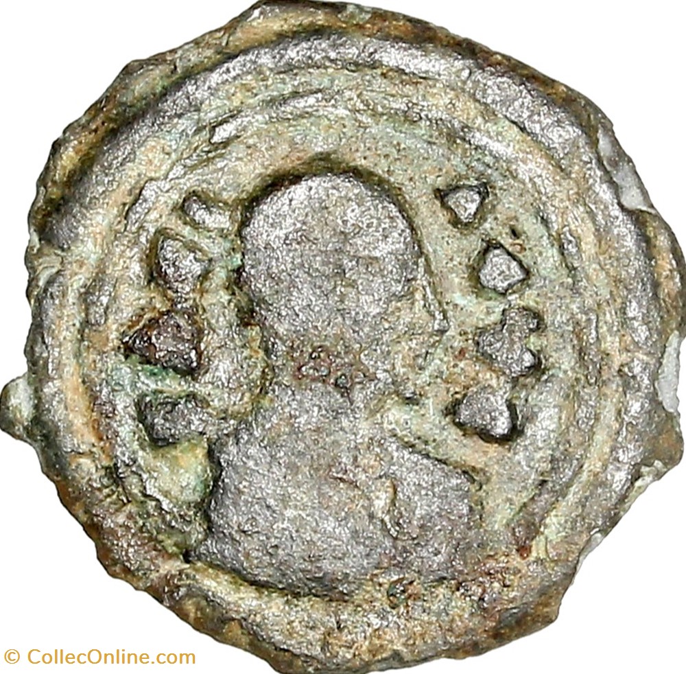 Bronze anonyme, Empire axoumite, c. 370, Axoum monnaies antiques grecques bronze anonyme empire axoumite c 370 axoum
