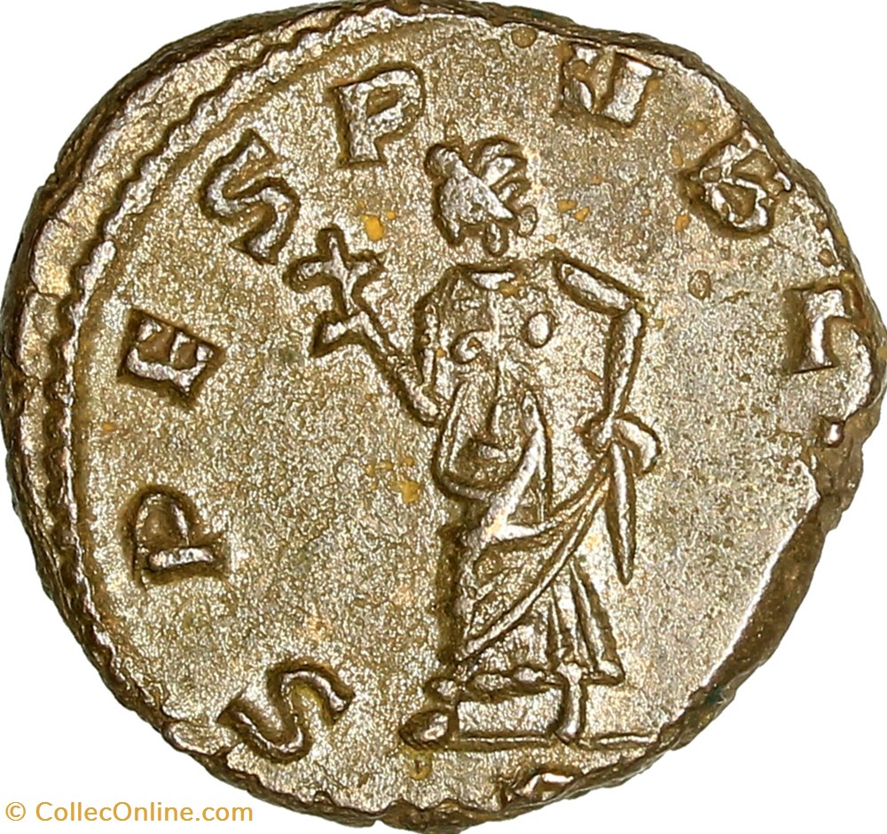 monnaies antiques romaines imperiales et republicaines antoninien de claude ii le gothique spes 268 milan