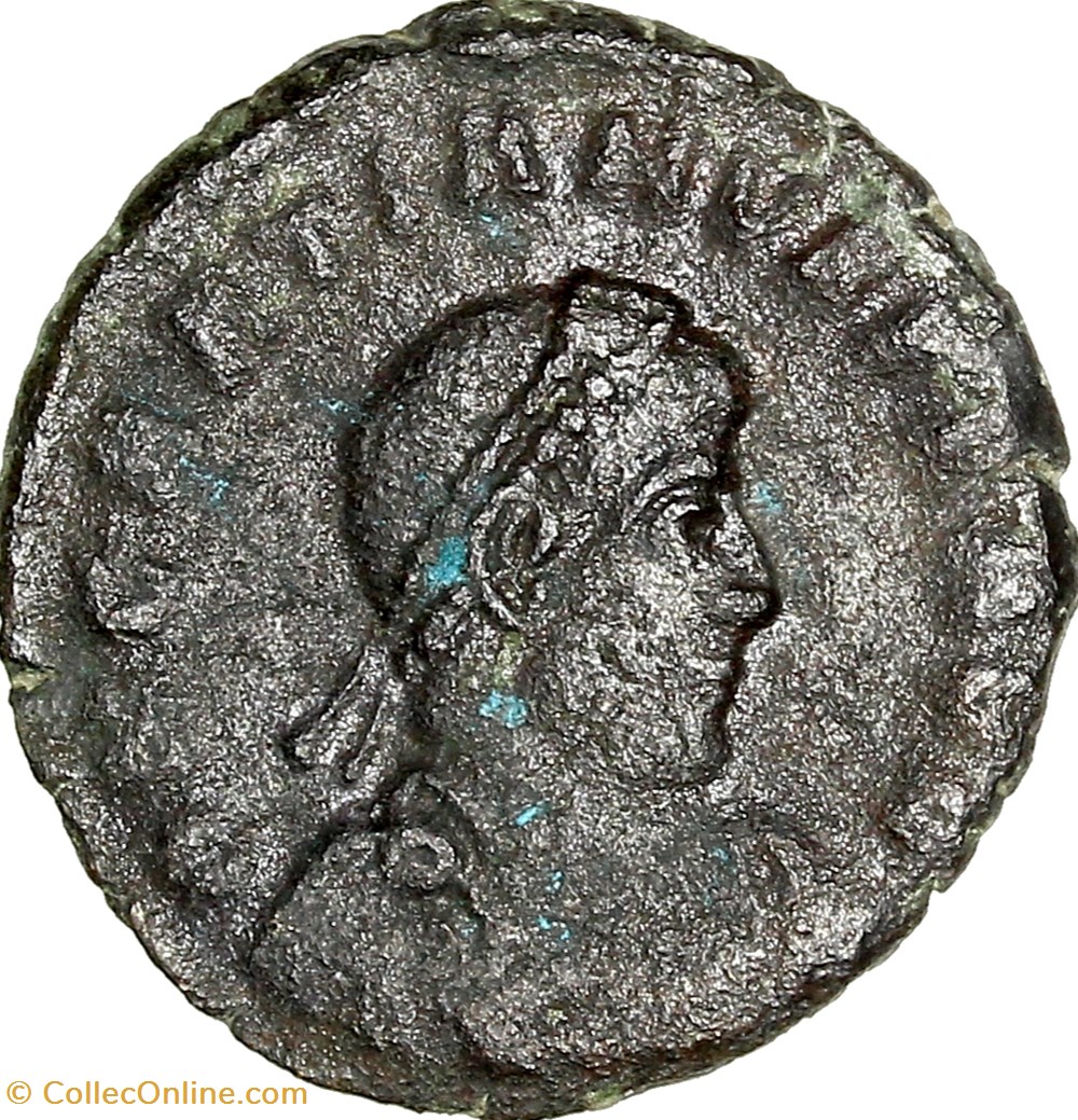 monnaies antiques romaines imperiales et republicaines nummus de gratien victoria 367 375 siscia