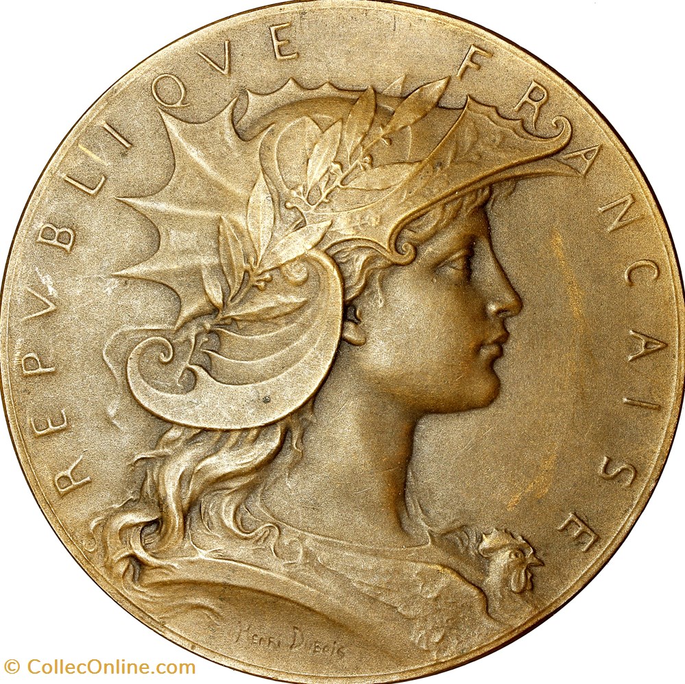 medailles france medaille de concours de tir 1900 1939