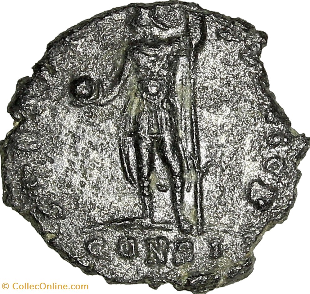 Maiorina réduite de Constance II, Constance II, 355-361, Constantinople monnaies antiques romaines imperiales et republicaines maiorina reduite de constance ii constance ii 355 361 constantinople