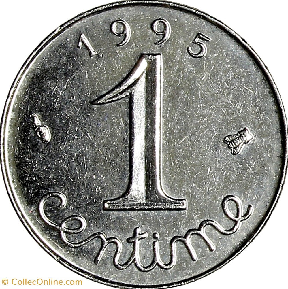 1 centime épi, 1995 monnaies monde france 1 centime epi 1995
