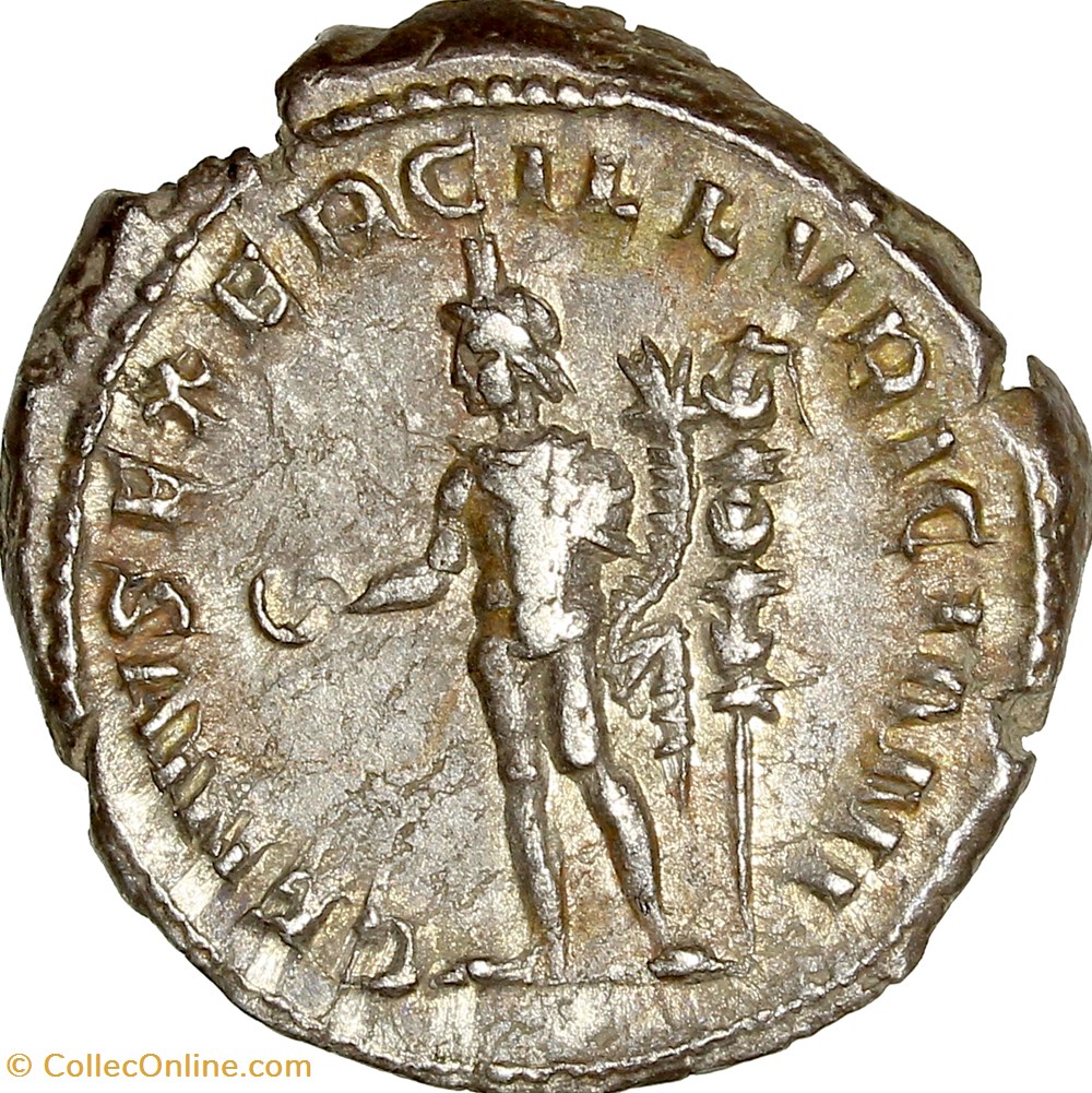 Antoninien de Trajan Dèce, Genius, 249-251, Rome monnaies antiques romaines imperiales et republicaines antoninien de trajan dece genius 249 251 rome