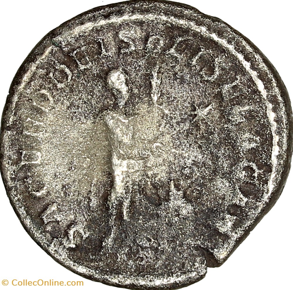 Denier d'Elagabal, Sacerdos, 221 - mars 222, Rome monnaies antiques romaines imperiales et republicaines denier elagabal sacerdos 221 mars 222 rome
