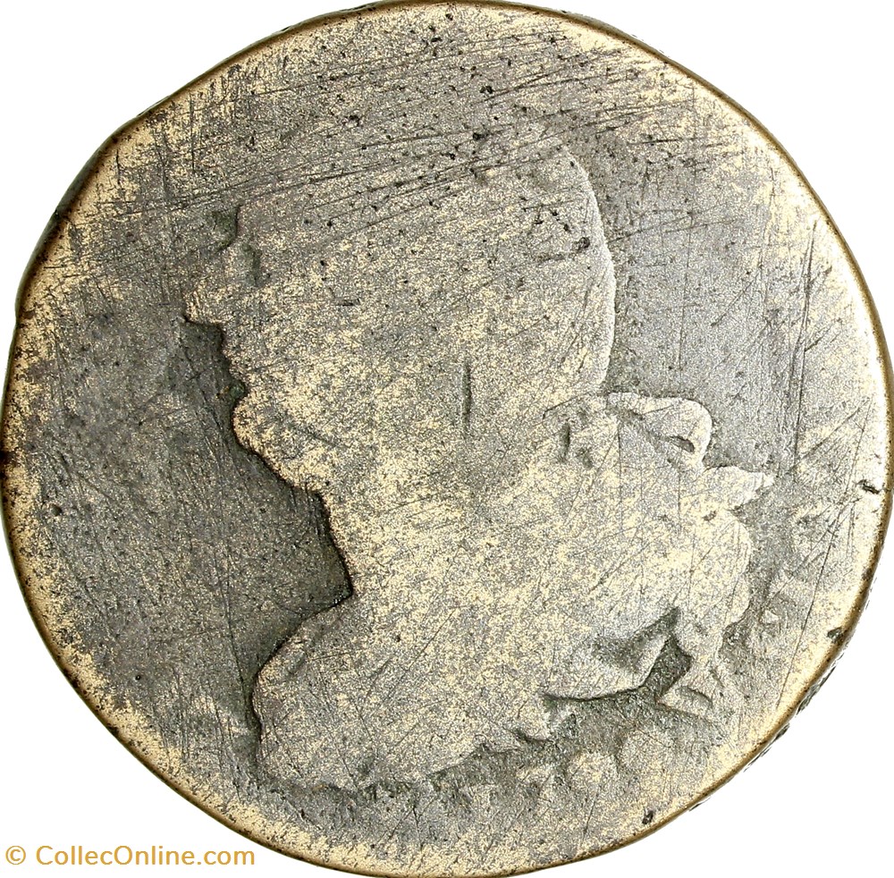 2 sols au faisceau, type François, Louis XVI, 1792, an 4, Arras monnaies monde france 2 sols au faisceau type francois louis xvi 1792 an 4 arras