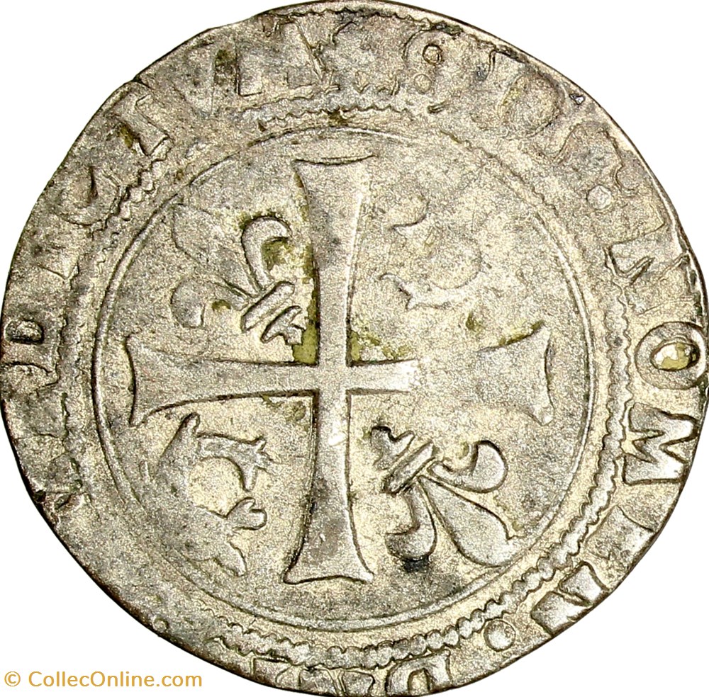 Douzain ou grand blanc du Dauphiné, 4e type, François Ier, 1529-1534, Montélimar monnaies europe medievale france royales douzain ou grand blanc du dauphine 4e type francois ier 1529 1534 montelimar
