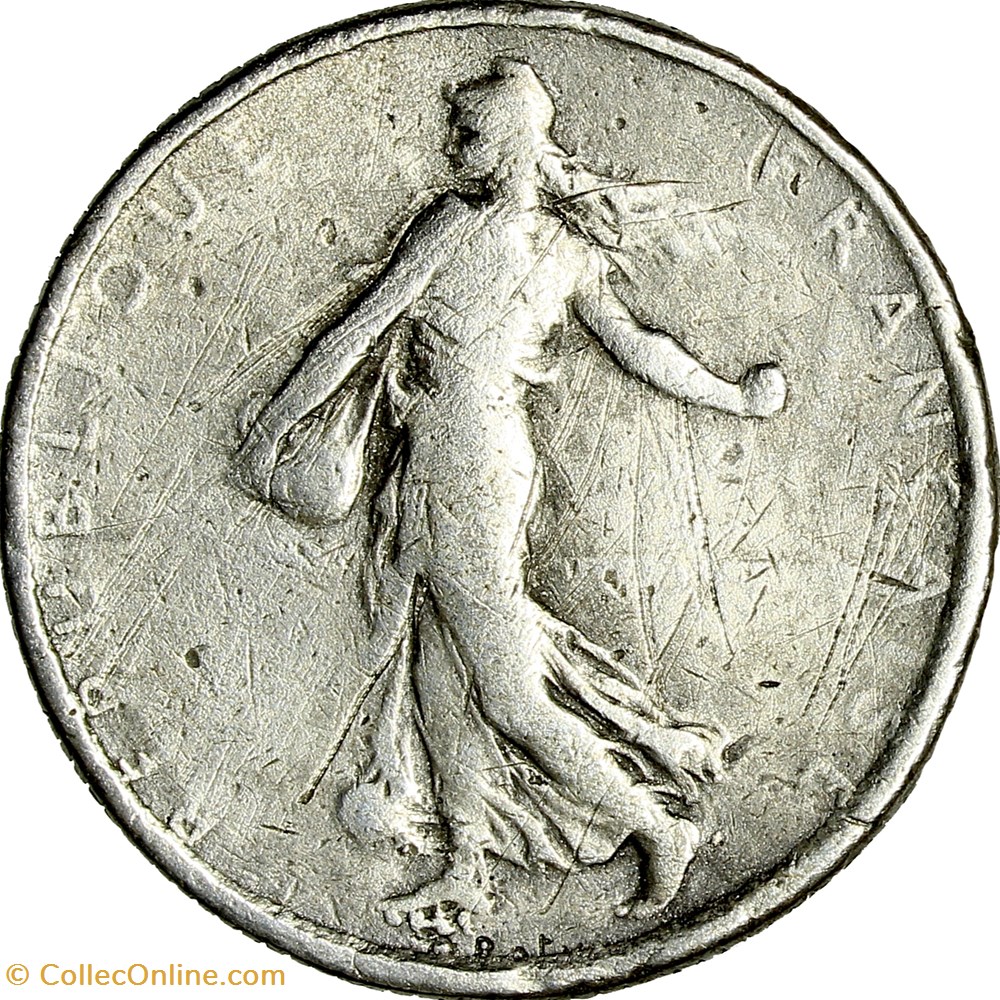 monnaies france modernes 2 francs semeuse iiie republique 1910 faux epoque