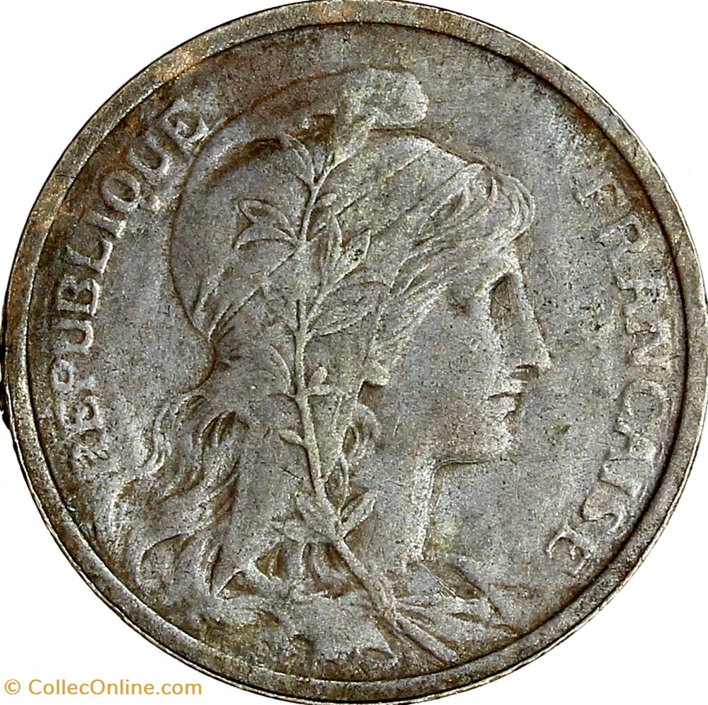 2 centimes Daniel-Dupuis, IIIe République, 1916 monnaies monde france 2 centimes daniel dupuis iiie republique 1916