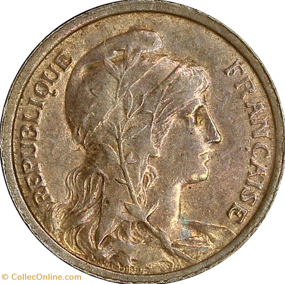 1 centime Daniel-Dupuis, IIIe République, 1912 monnaies france modernes 1 centime daniel dupuis iiie republique 1912