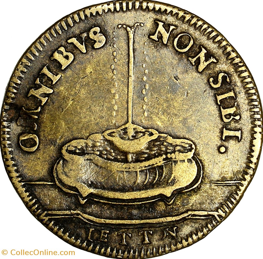 Jeton de Nuremberg, Louis XVI, non daté monnaies jetons mereaux jeton de nuremberg louis xvi non date