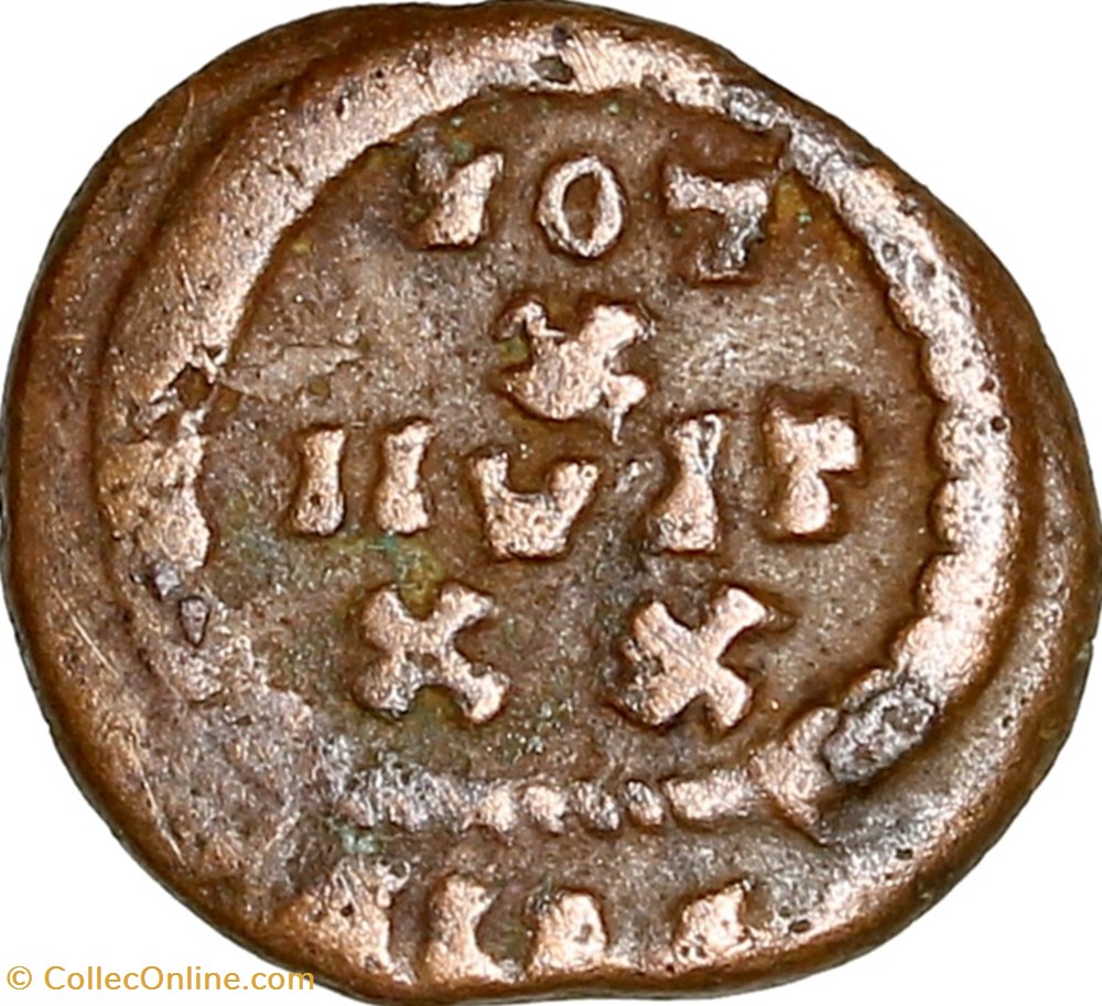 Nummus d'Arcadius, Vota, 383-388, Alexandrie monnaies antiques romaines imperiales et republicaines nummus arcadius vota 383 388 alexandrie