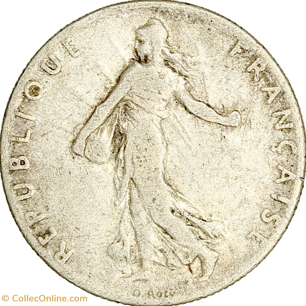 50 centimes Semeuse, IIIe République, 1907 monnaies monde france 50 centimes semeuse iiie republique 1907