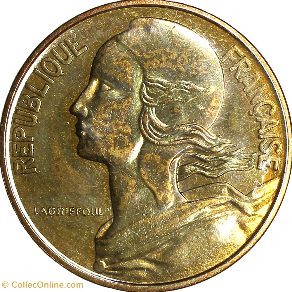 20 centimes Marianne, FDC, 1980 monnaies monde france 20 centimes marianne fdc 1980