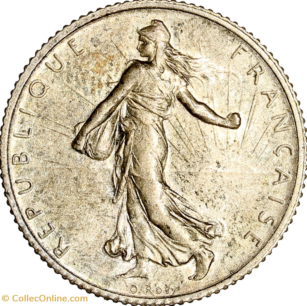1 franc Semeuse, IIIe République, 1914 monnaies monde france 1 franc semeuse iiie republique 1914