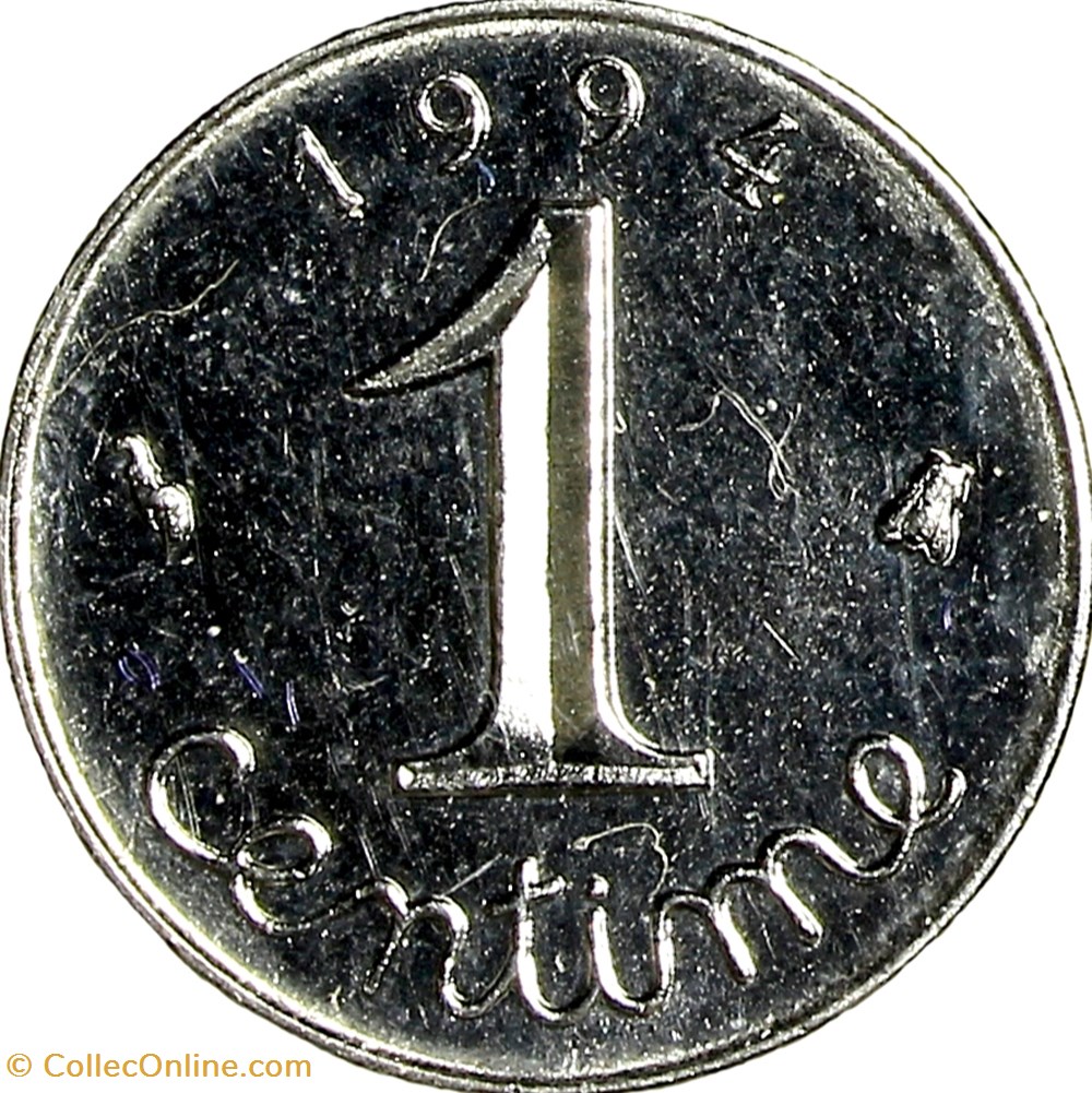 1 centime épi, BU, 1994 monnaies monde france 1 centime epi bu 1994