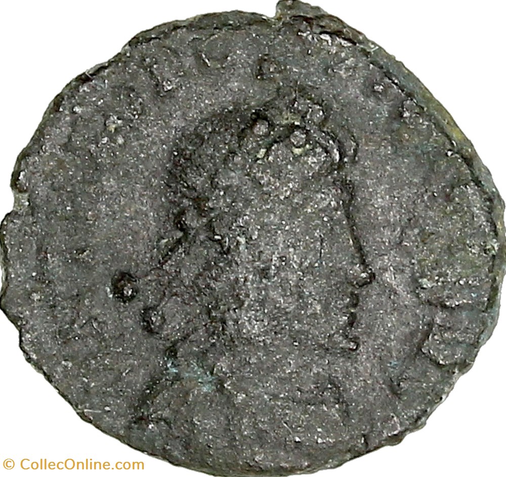 monnaies antiques romaines republicaines imperiales nummus de theodose ier victoria 383 395 atelier indetermine