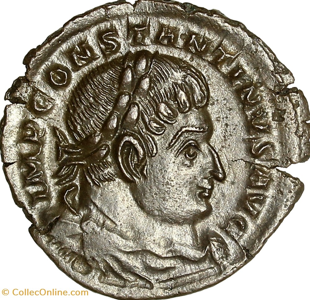 monnaies antiques romaines imperiales et republicaines follis de constantin ier sol 316 treves
