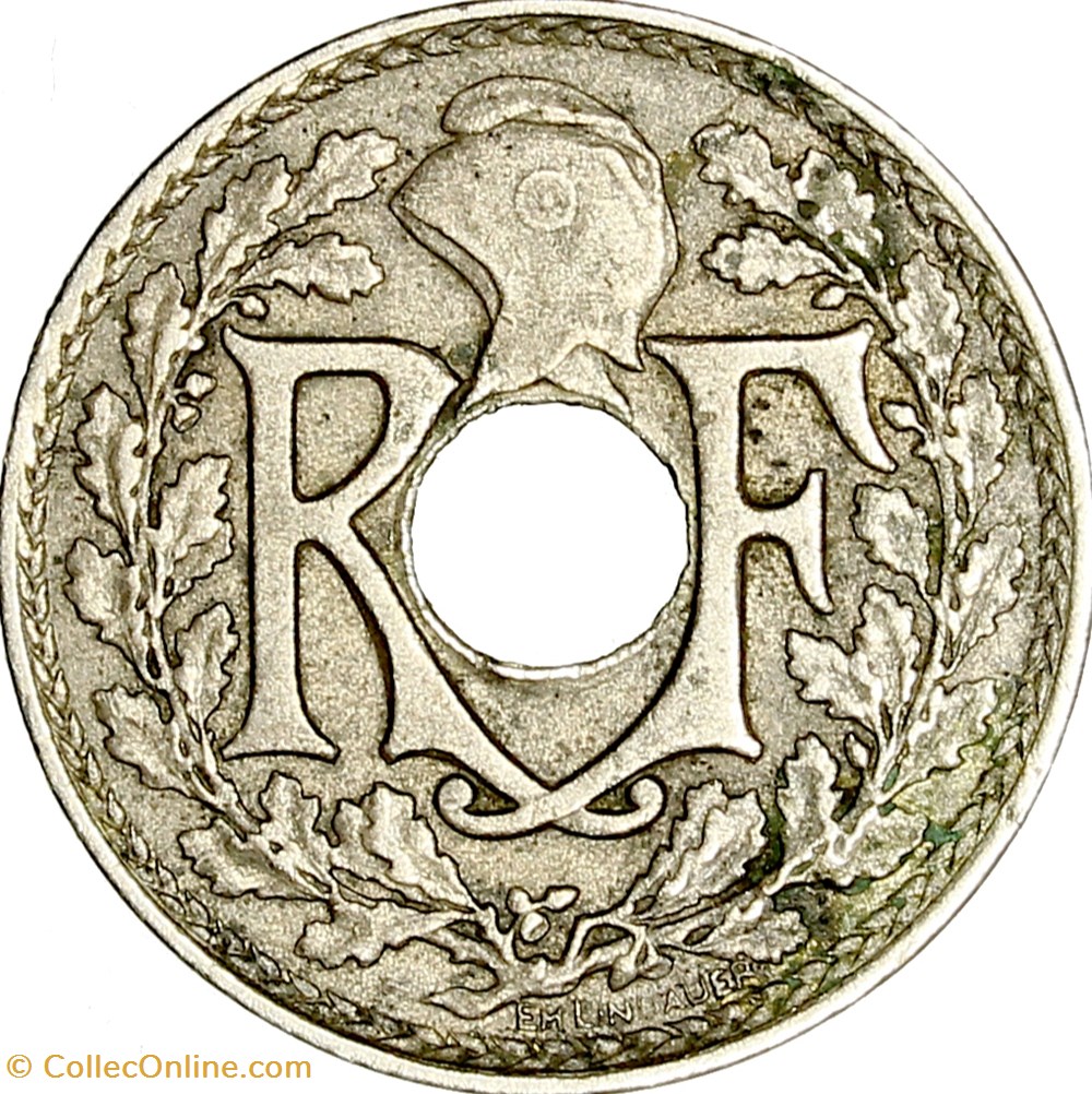 5 centimes Lindauer, petit module, IIIe République, 1922, Poissy monnaies monde france 5 centimes lindauer petit module iiie republique 1922 poissy