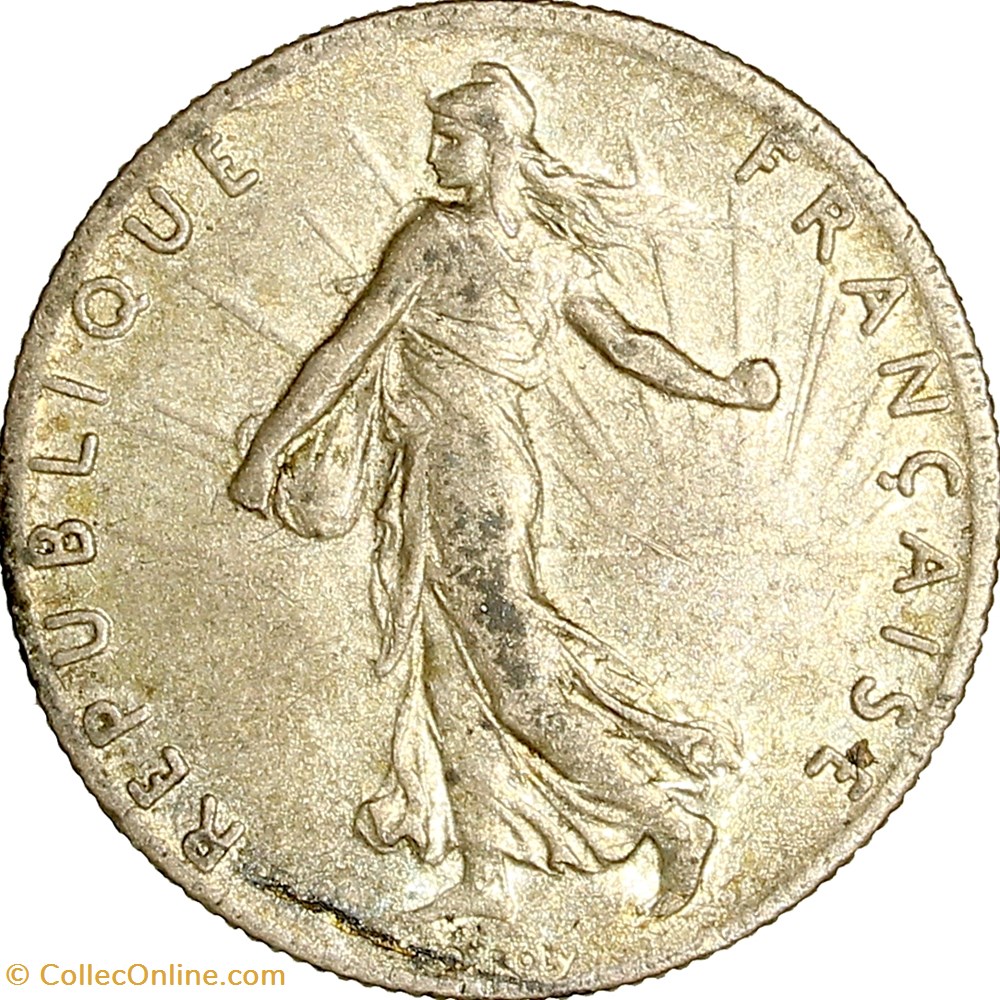 50 centimes Semeuse, IIIe République, 1909 monnaies monde france 50 centimes semeuse iiie republique 1909